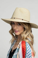 Load image into Gallery viewer, Braided Double Band Panama Hat
