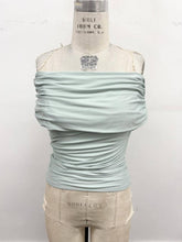 Load image into Gallery viewer, Fold-Over Ruched Top
