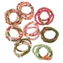 Load image into Gallery viewer, Assorted Color 2mm Stretch Seed Bead Rings
