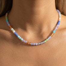 Load image into Gallery viewer, Mixed Glass Beaded Strand Necklace

