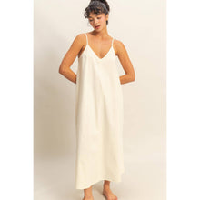 Load image into Gallery viewer, V-Neck Loose Maxi Dress
