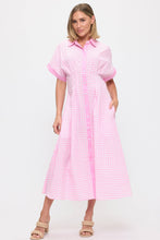 Load image into Gallery viewer, Checkered Midi Dress
