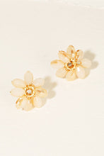 Load image into Gallery viewer, Beaded Flower Stud Earrings
