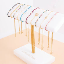 Load image into Gallery viewer, Delicate Stone Pulley Bracelet
