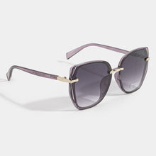 Load image into Gallery viewer, Oversized Square Cutout Cat Eye Sunglasses
