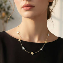 Load image into Gallery viewer, Starfish Sealife Station Charms Chain Necklace
