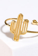 Load image into Gallery viewer, Delicate Adjustable Cactus Ring
