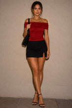 Load image into Gallery viewer, Fold-Over Ruched Top
