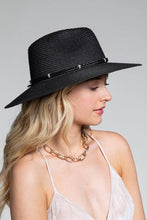 Load image into Gallery viewer, Braided Double Band Panama Hat

