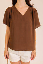 Load image into Gallery viewer, Effortless Grace V-Neck Blouse
