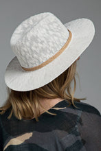 Load image into Gallery viewer, Nubby Panama Hat with Braid Trim
