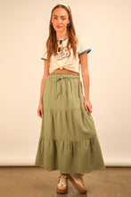 Load image into Gallery viewer, Tiered Maxi Skirt
