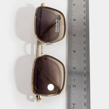 Load image into Gallery viewer, Gradient Lens Square Frame Sunglasses
