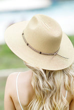 Load image into Gallery viewer, Braided Double Band Panama Hat

