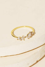 Load image into Gallery viewer, Oval Marquise Rhinestone Open Ring
