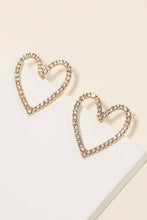 Load image into Gallery viewer, Heart Cutout Earrings
