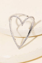 Load image into Gallery viewer, Pave Heart Cutout Ring
