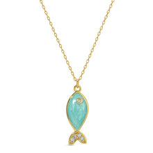Load image into Gallery viewer, Fish Pendant Necklace
