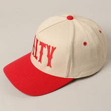 Load image into Gallery viewer, SALTY Lettering Embroidery Two-Tone Trucker Hat
