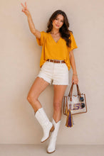 Load image into Gallery viewer, Effortless Grace V-Neck Blouse
