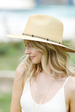 Load image into Gallery viewer, Braided Double Band Panama Hat

