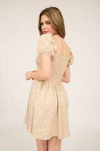 Load image into Gallery viewer, DAISY SMOCKED MINI DRESS
