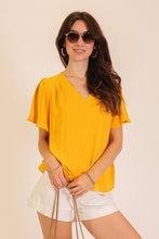 Load image into Gallery viewer, Effortless Grace V-Neck Blouse
