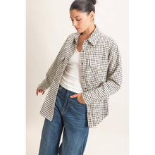 Load image into Gallery viewer, Plaid Button-Up Shirt
