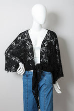 Load image into Gallery viewer, Crochet Floral Petal Kimono Wrap 🌼
