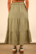 Load image into Gallery viewer, Tiered Maxi Skirt
