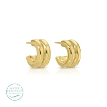 Load image into Gallery viewer, Small &amp; Bold Hoops, Water-Resistant
