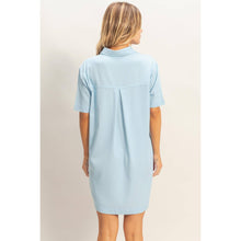 Load image into Gallery viewer, Collared Shirt Dress
