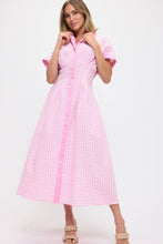 Load image into Gallery viewer, Checkered Midi Dress

