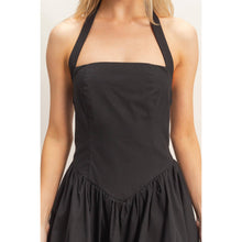 Load image into Gallery viewer, Halter Bubble Hem Dress
