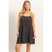 Load image into Gallery viewer, Tiered Spaghetti Strap Dress
