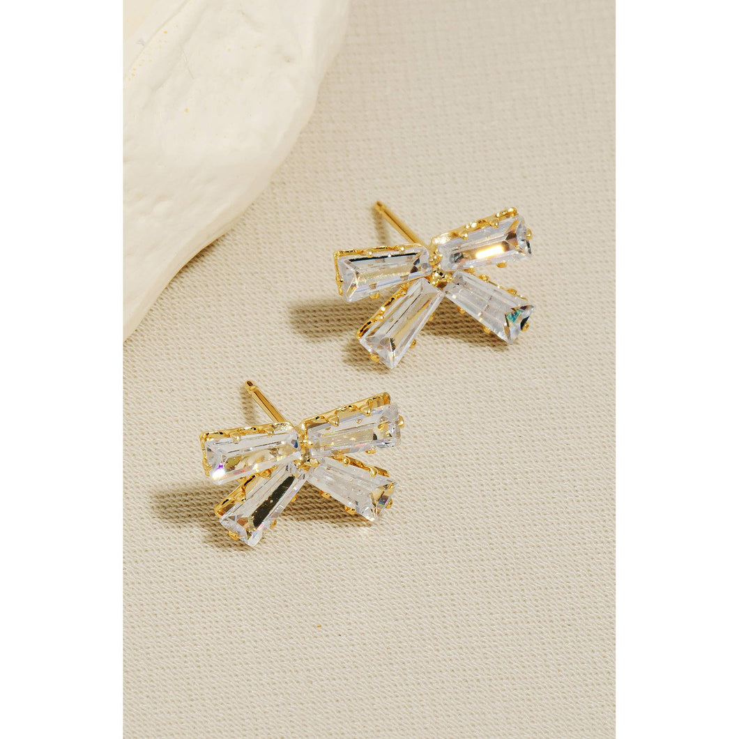 Ribbon Stud Earrings