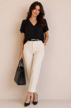 Load image into Gallery viewer, Effortless Grace V-Neck Blouse
