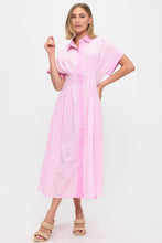 Load image into Gallery viewer, Checkered Midi Dress
