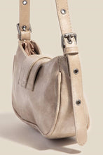 Load image into Gallery viewer, Western Buckle Accent Multi Panel Shoulder Bag
