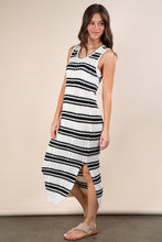 Load image into Gallery viewer, Stripe Sweater Midi Dress
