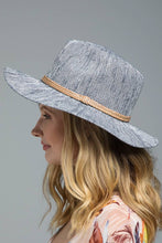 Load image into Gallery viewer, Nubby Panama Hat with Braid Trim
