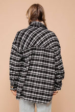 Load image into Gallery viewer, Fall Vibes Plaid Print Shacket
