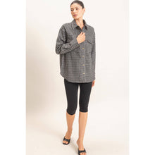Load image into Gallery viewer, Plaid Button-Up Shirt
