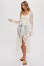 Load image into Gallery viewer, BOHO EMBROIDERY LACE DUSTER
