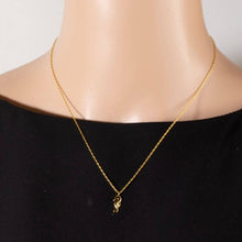 Load image into Gallery viewer, Gold Dipped Sea Horse Pendant Necklace
