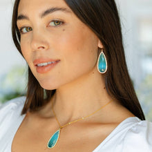 Load image into Gallery viewer, Shimmer Stone Pendant Necklace
