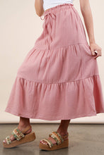 Load image into Gallery viewer, Tiered Maxi Skirt
