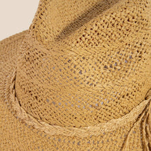 Load image into Gallery viewer, Braided Rope Band Straw Hat
