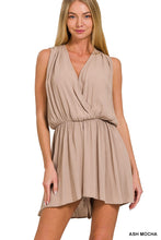 Load image into Gallery viewer, DRAPED ROMPER W TIE OPEN BACK
