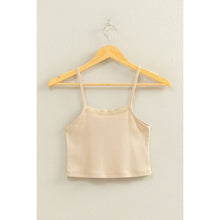 Load image into Gallery viewer, Ribbed Lace Crop Top
